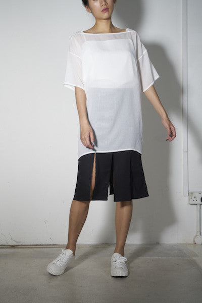 Peek-hole Lace Paneled Skirt #63 - Emporium of the Modern Man
- 7