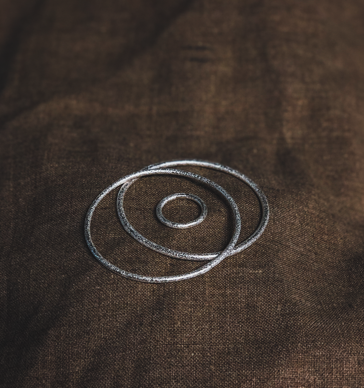 Textured Rings by Veronique 925 Silver