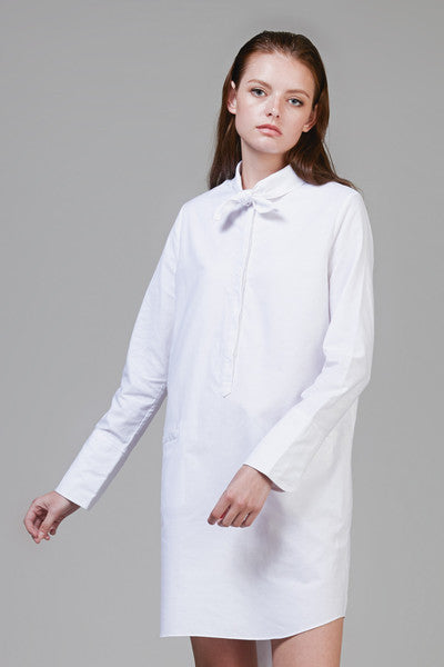 Tie-neck Oxford Dress #60 - Emporium of the Modern Man
- 5