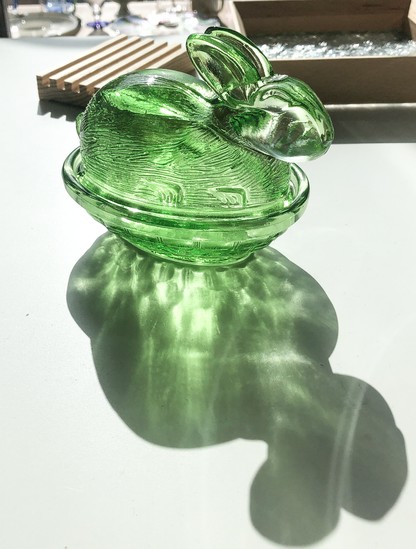Depression Glass Lapin Dish by PROSE Tabletop