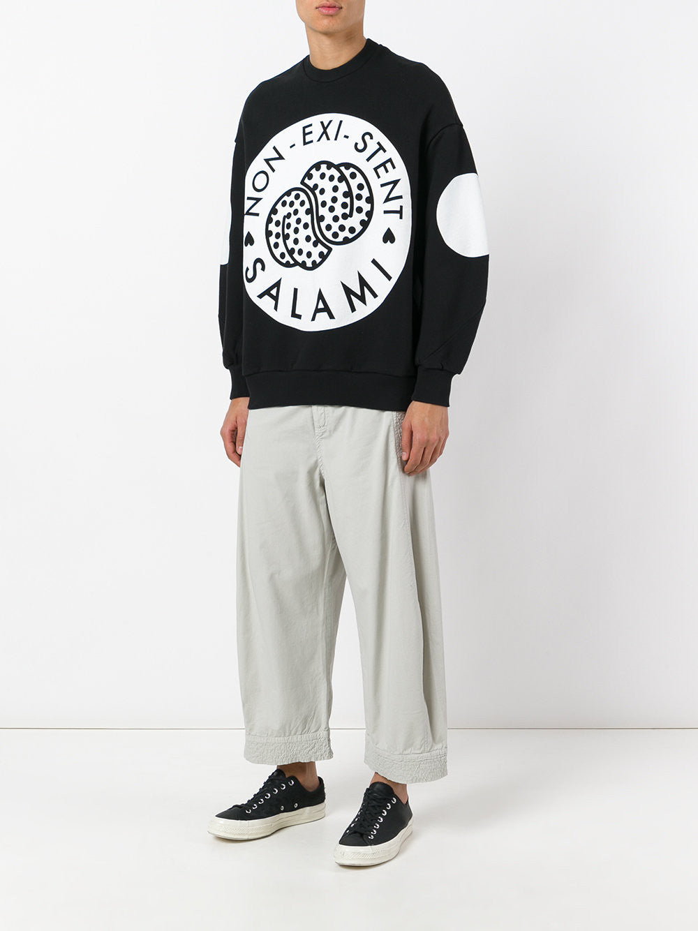 Instant sweatshirt - Black  by Henrik Vibskov