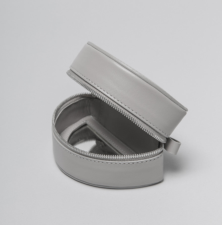 Crescent Pouch in Concrete