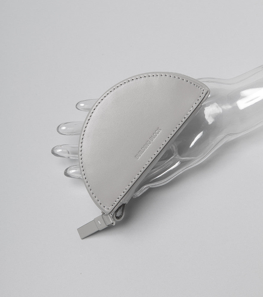 Crescent Pouch in Concrete