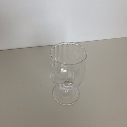 Short Ripple Parfait Glass by PROSE Tabletop
