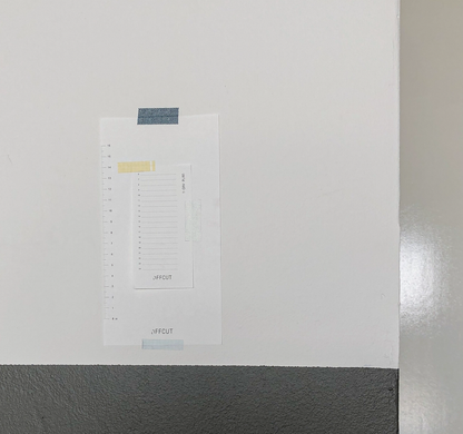 1 Day Plan Notepad by OFFCUT