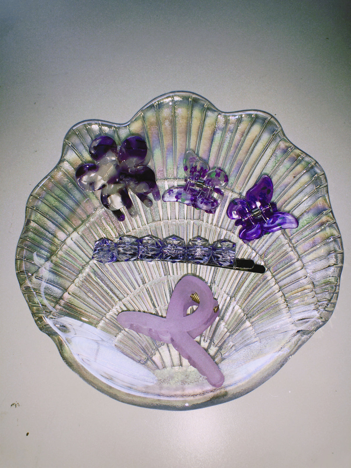 Amethyst Hair Pin by Veronique