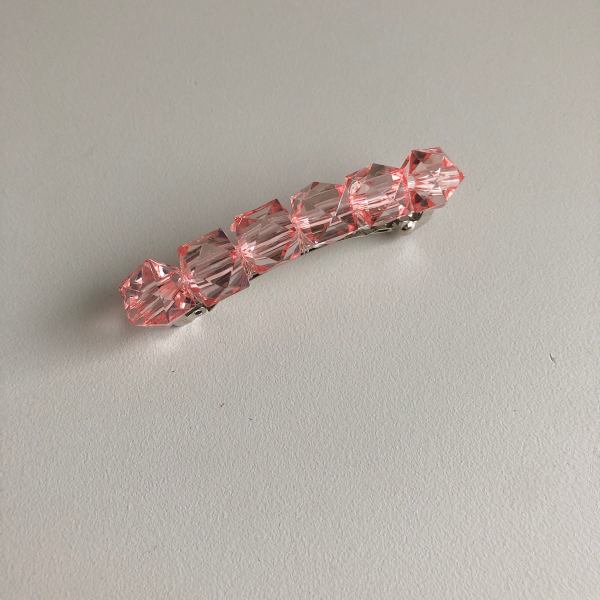 Rose Quartz Hair Clasp by Veronique