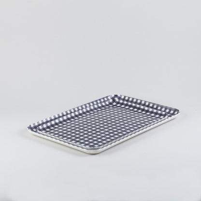 Black & White Rectangle Linen Tray - Emporium of the Modern Man
 - 3