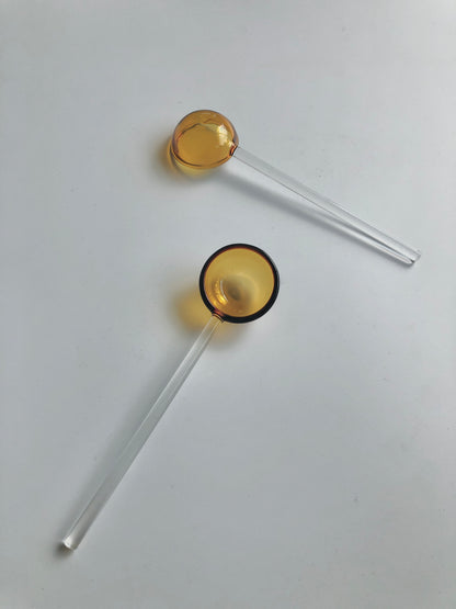 Amber Glass Tablespoons by PROSE Tabletop