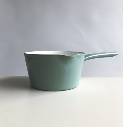 Grey Enamel Milk Pan by Garden Trading