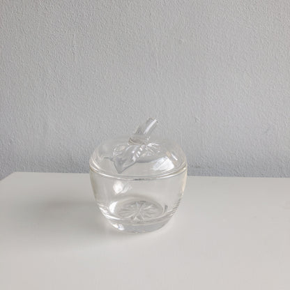Clear Apple Trinket Bowl by PROSE Décor