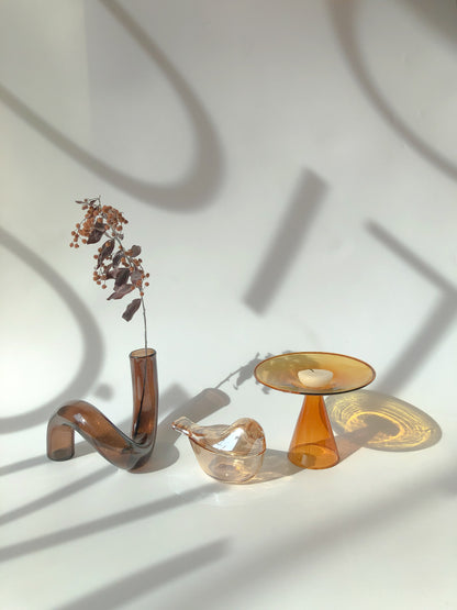 Carnival Glass Robin Dish by PROSE Tabletop