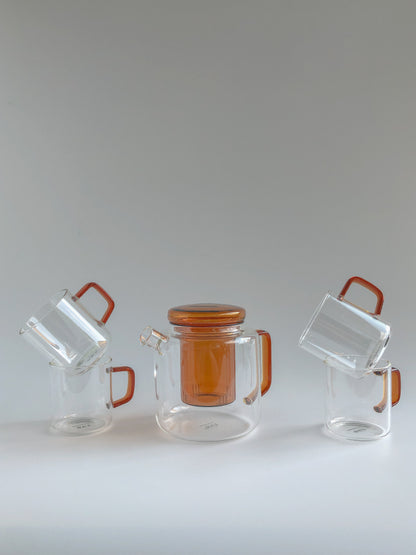 Amber Accent Tea Set by PROSE Tabletop