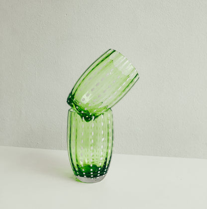 Handmade Watermelon Glasses in Empoli by PROSE Tabletop