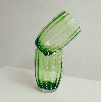 Handmade Watermelon Glasses in Empoli by PROSE Tabletop