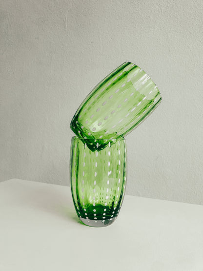 Handmade Watermelon Glasses in Empoli by PROSE Tabletop