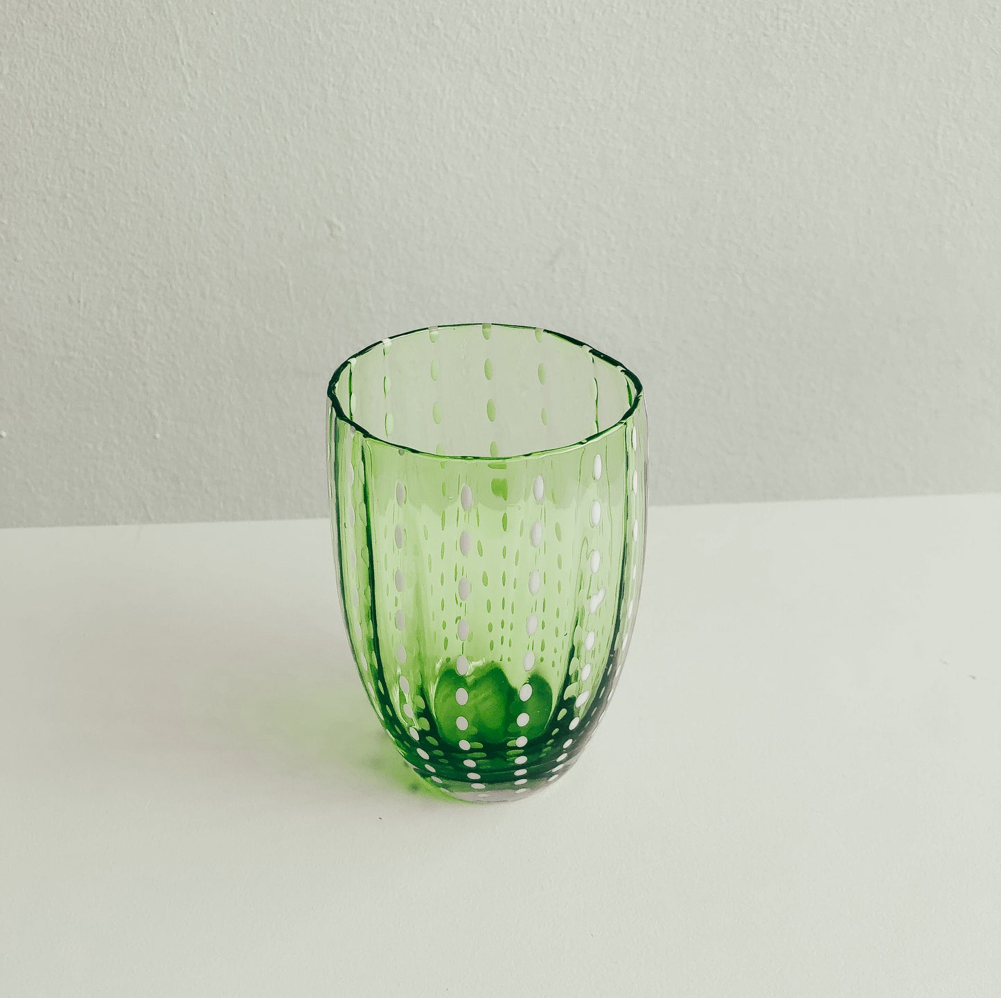 Handmade Watermelon Glasses in Empoli by PROSE Tabletop