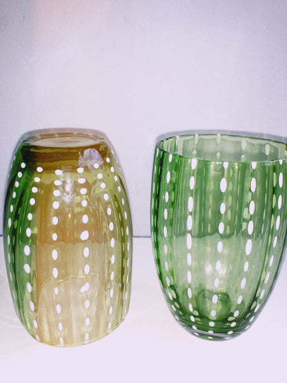 Handmade Watermelon Glasses in Empoli by PROSE Tabletop
