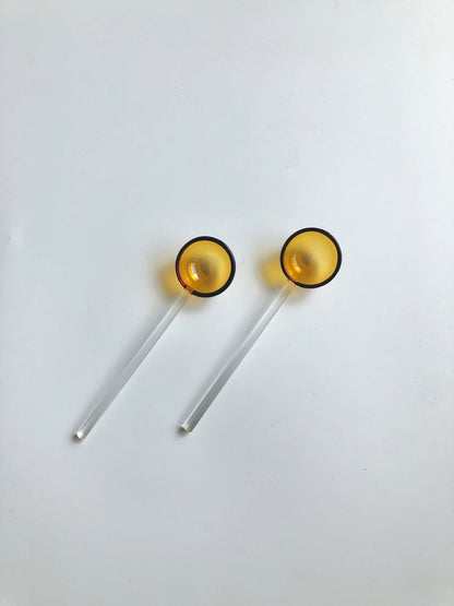 Amber Glass Tablespoons by PROSE Tabletop