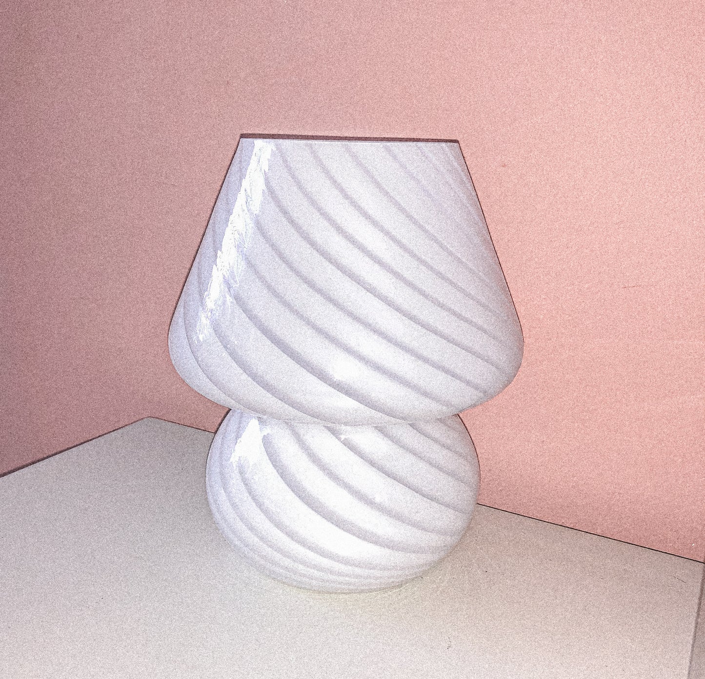 Swirled Mushroom Lamp by PROSE Décor