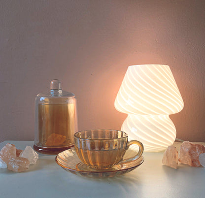 Swirled Mushroom Lamp by PROSE Décor