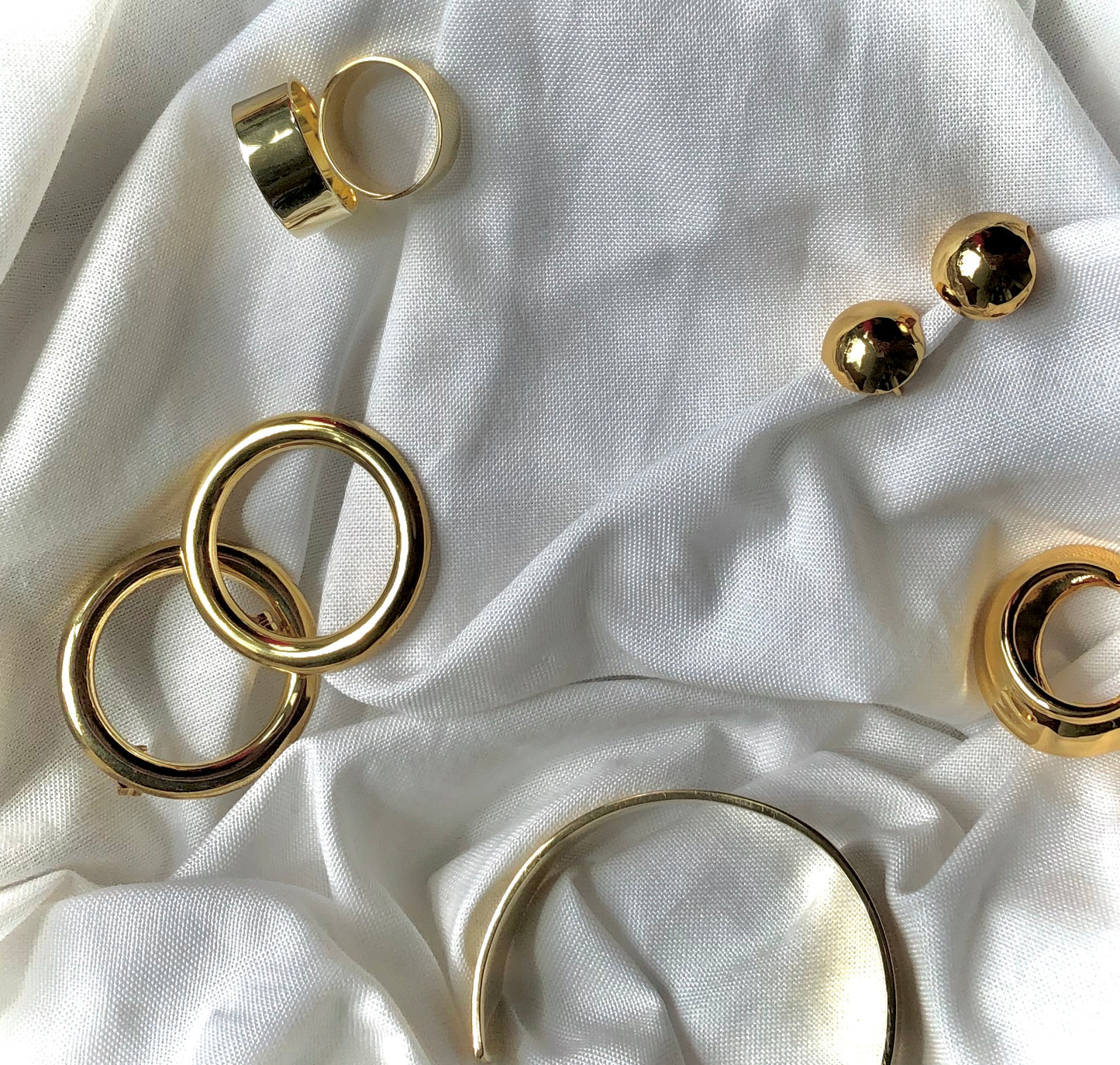 Slim Flat Band Rings by Veronique 925 Silver