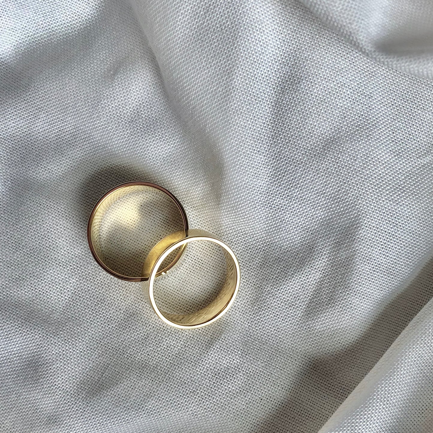 Slim Flat Band Rings by Veronique 925 Silver