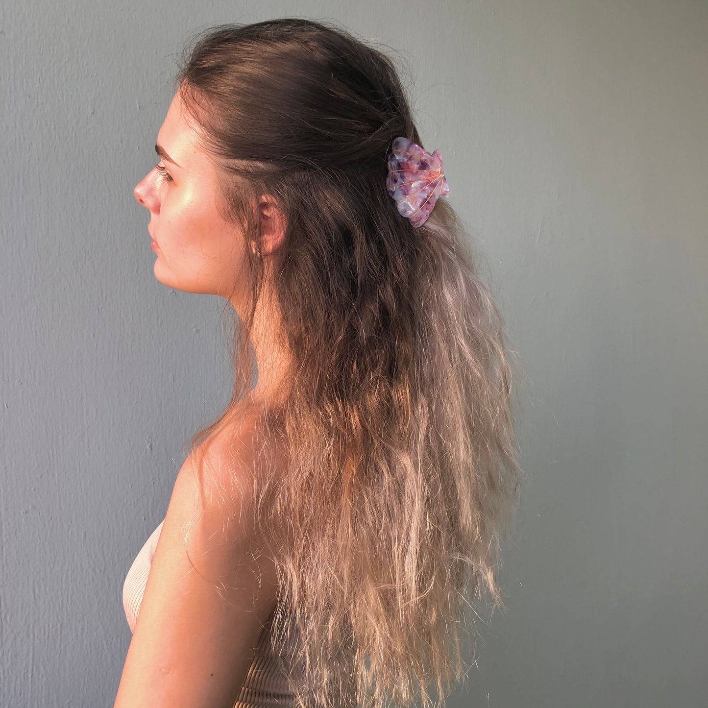 The Ava Shell Hair Claws by Veronique