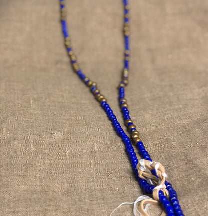 DIVIDE AND CONQUER MORSE NECKLACE by George Frost