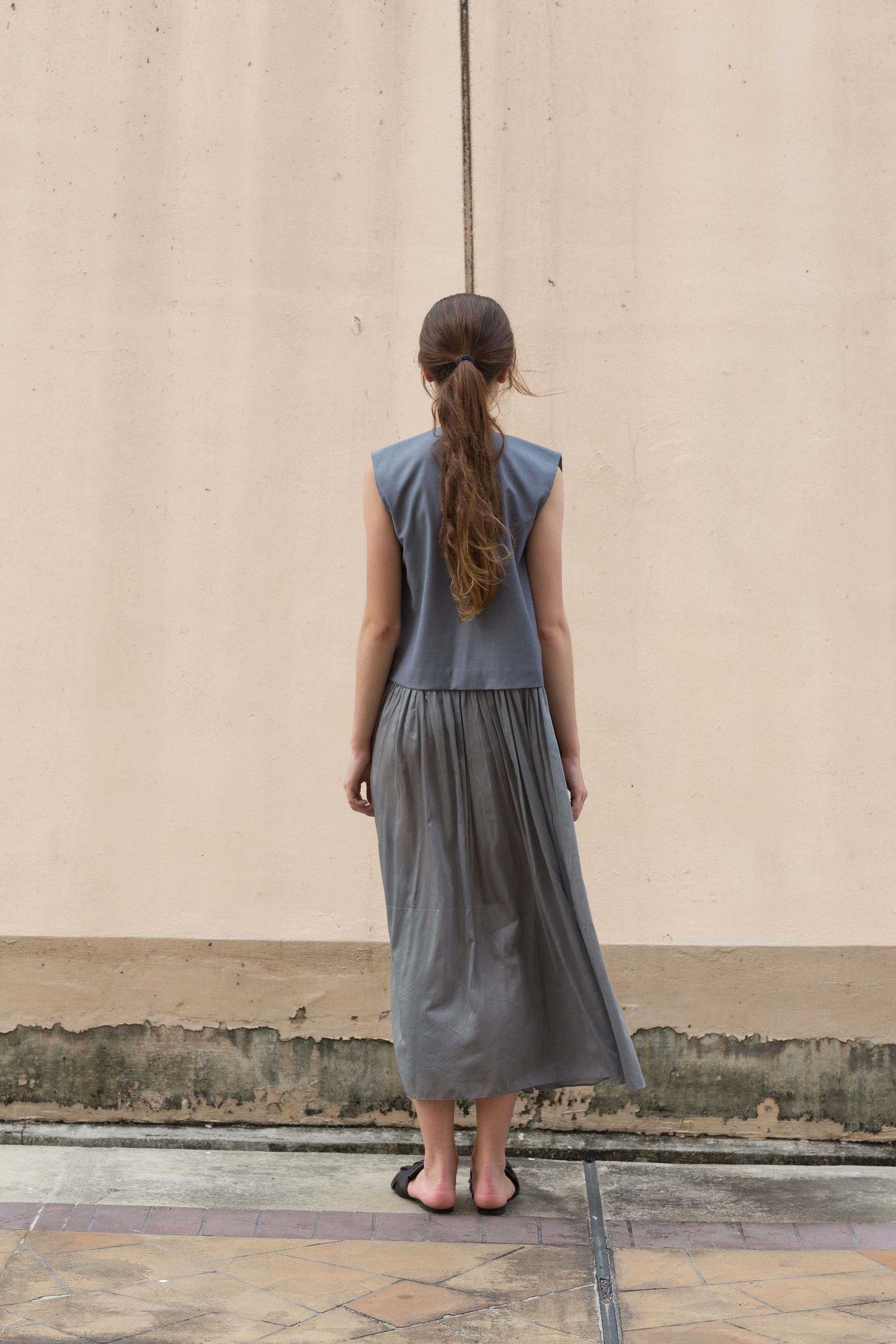Hanbok Tailored Maxi Vest/Dress #59 - Emporium of the Modern Man
 - 2