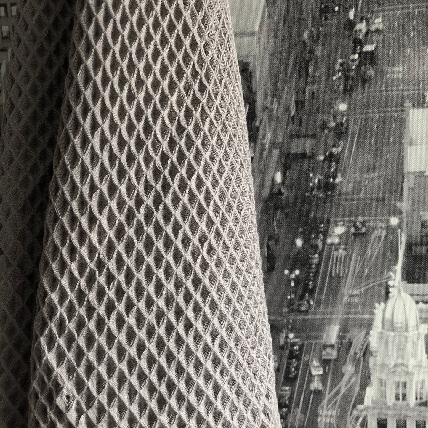 Waffle Throw in Graphite by PROSE Décor