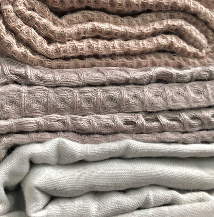 Honeycomb Face & Hand Towels by PROSE Décor