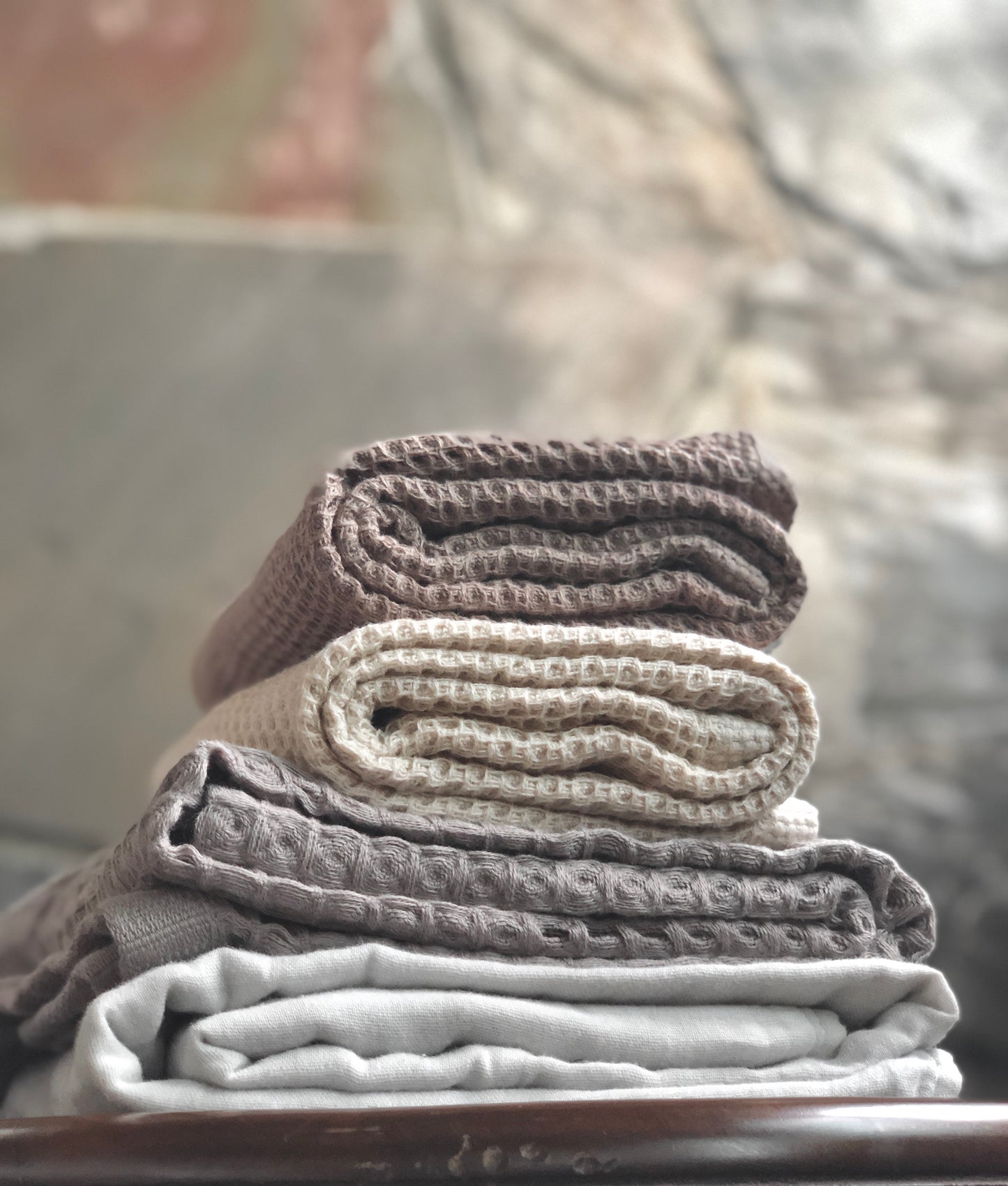 Honeycomb Face & Hand Towels by PROSE Décor