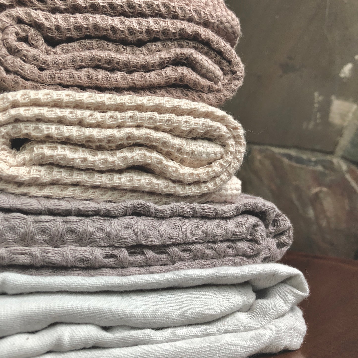 Honeycomb Face & Hand Towels by PROSE Décor