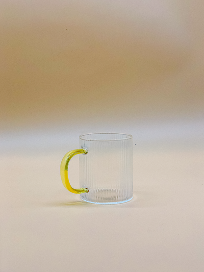 Ripple Accent Mug (Yellow) by PROSE Tabletop