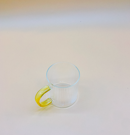 Ripple Accent Mug (Yellow) by PROSE Tabletop