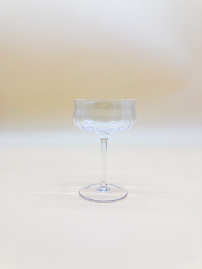 Tall Ripple Parfait Glass by PROSE Tabletop