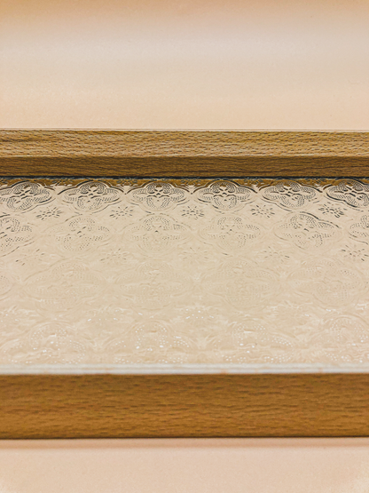 Vintage Style Reversible Tray (Clear) by PROSE Tabletop