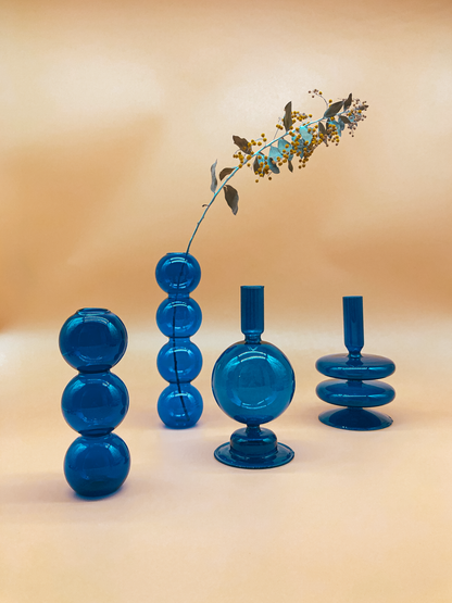 Ultramarine Bubble Vases by PROSE Botanical