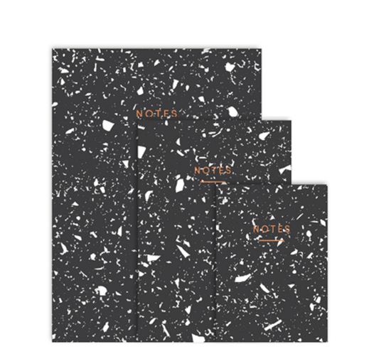 'Fragment' Notebook (Black) - Emporium of the Modern Man
 - 1