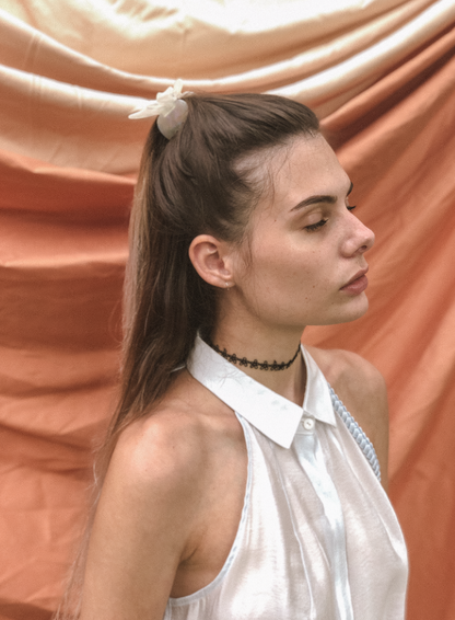 Braided Collared Dress by Ultramarine