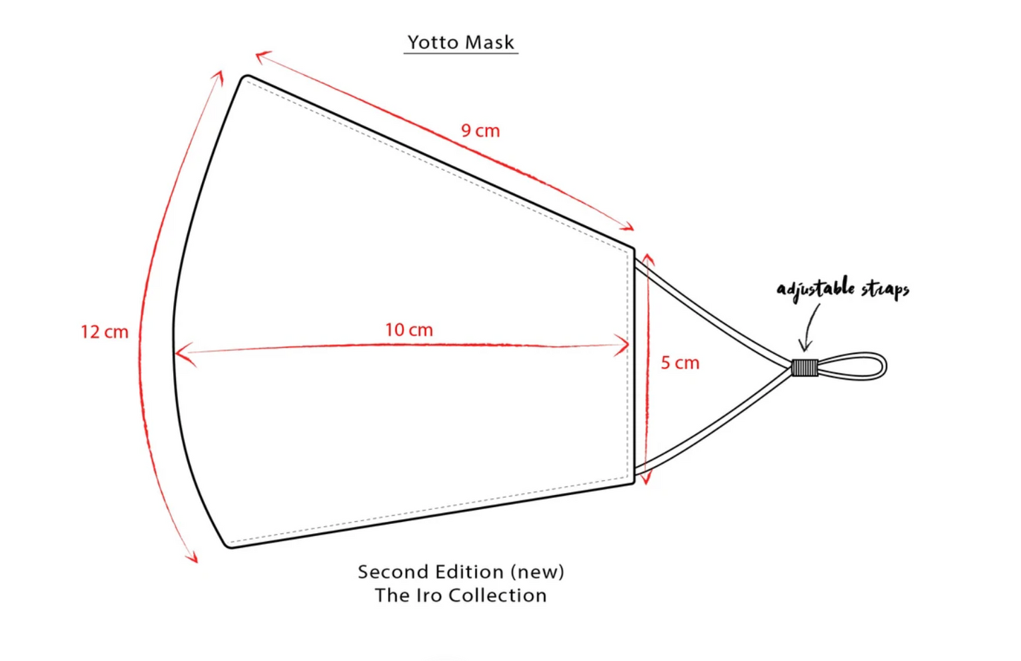 Lilac Reusable Face Mask & Bag by YOTTO V.2