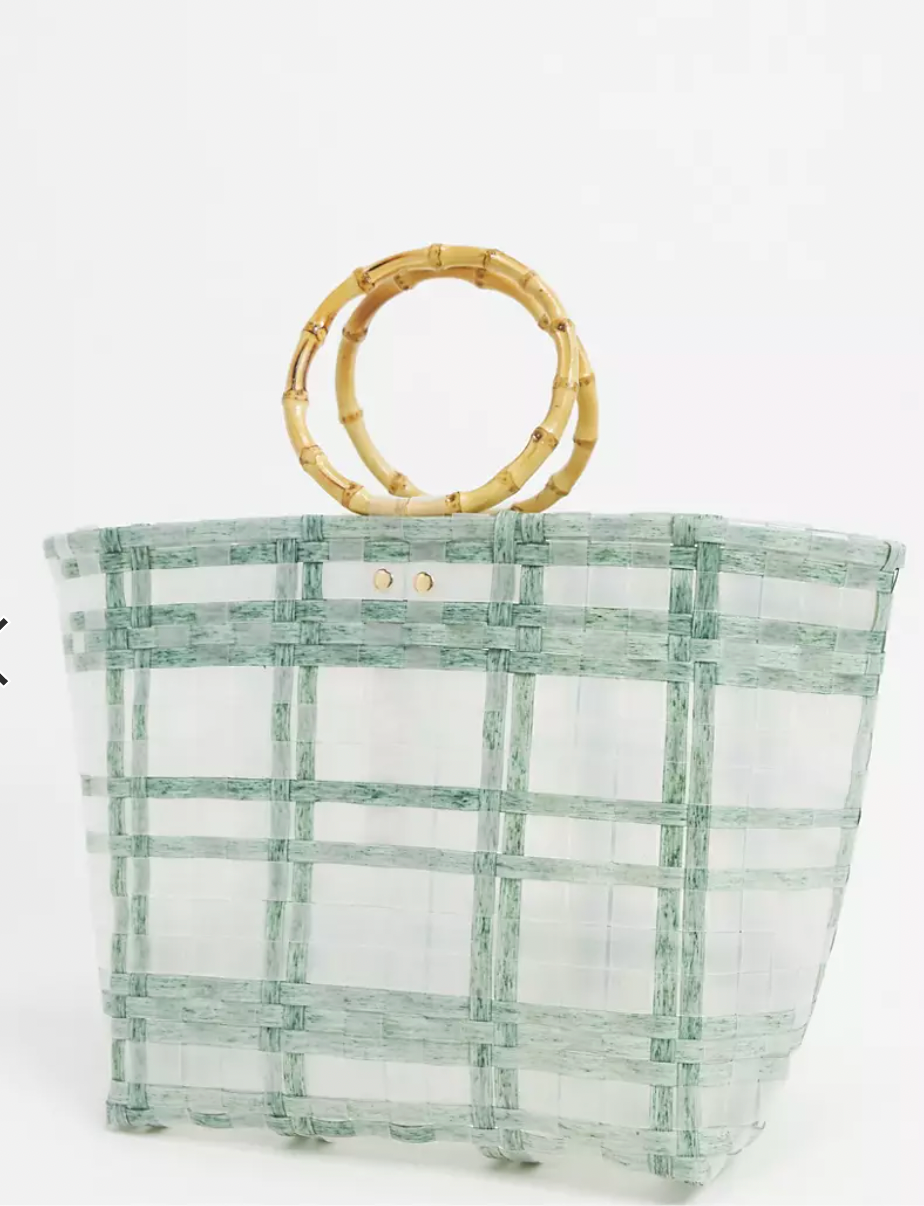 Bamboo Beach Shopper Bag by Veronique