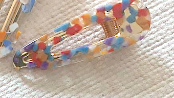 Veronique Tapered Hair Barrettes SS20