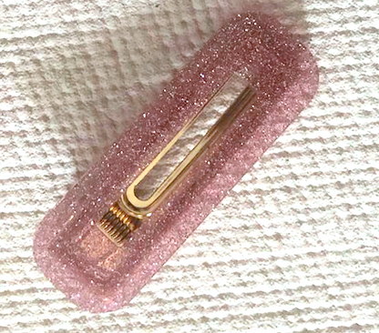 Veronique Rectangular Hair Barrettes SS20