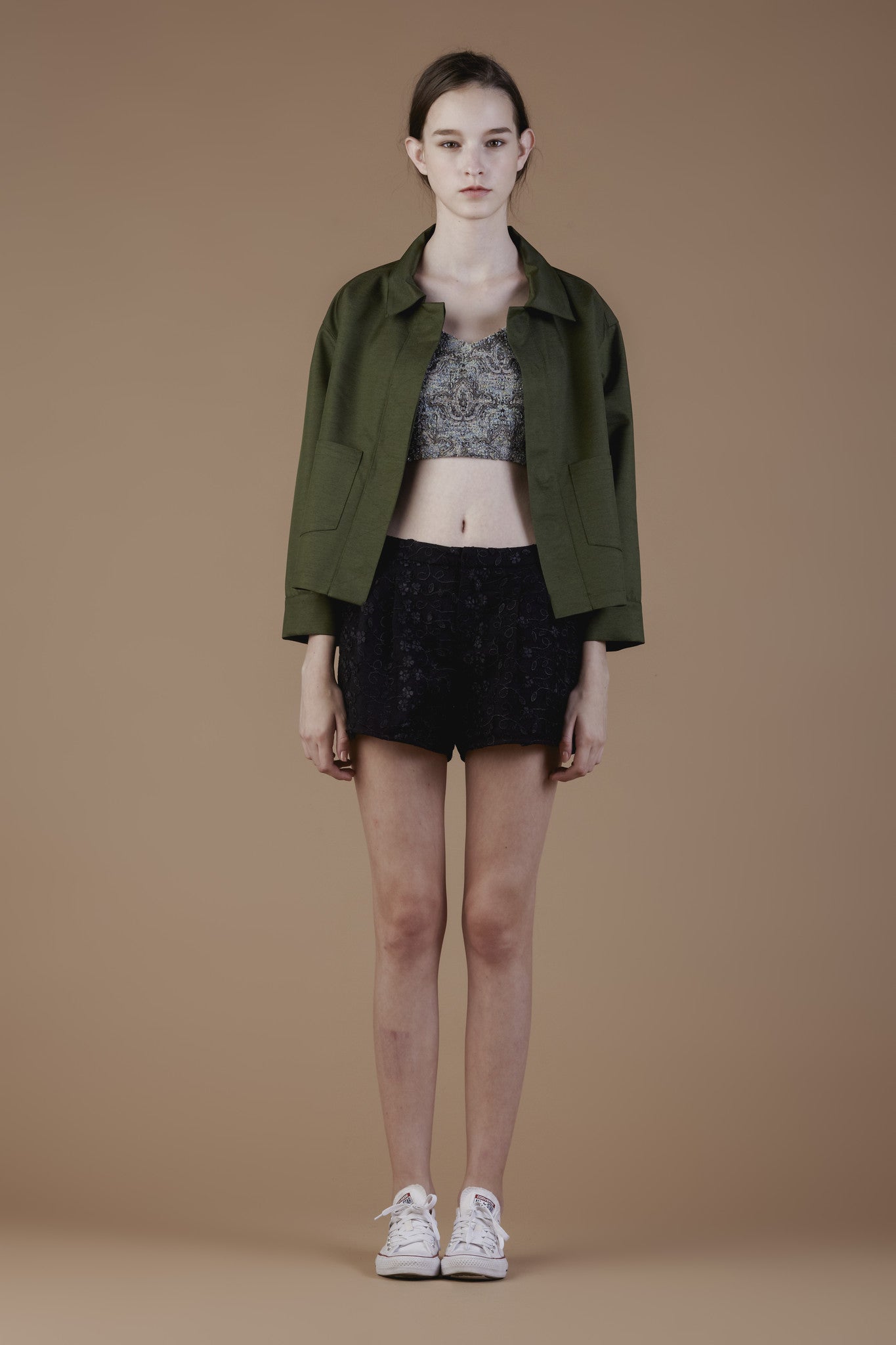 Floral 3D Organza Shorts #28B - Emporium of the Modern Man
 - 2