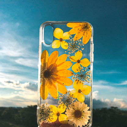 Pressed WildFlower Phone Case (iPhone X/XS)  by Veronique