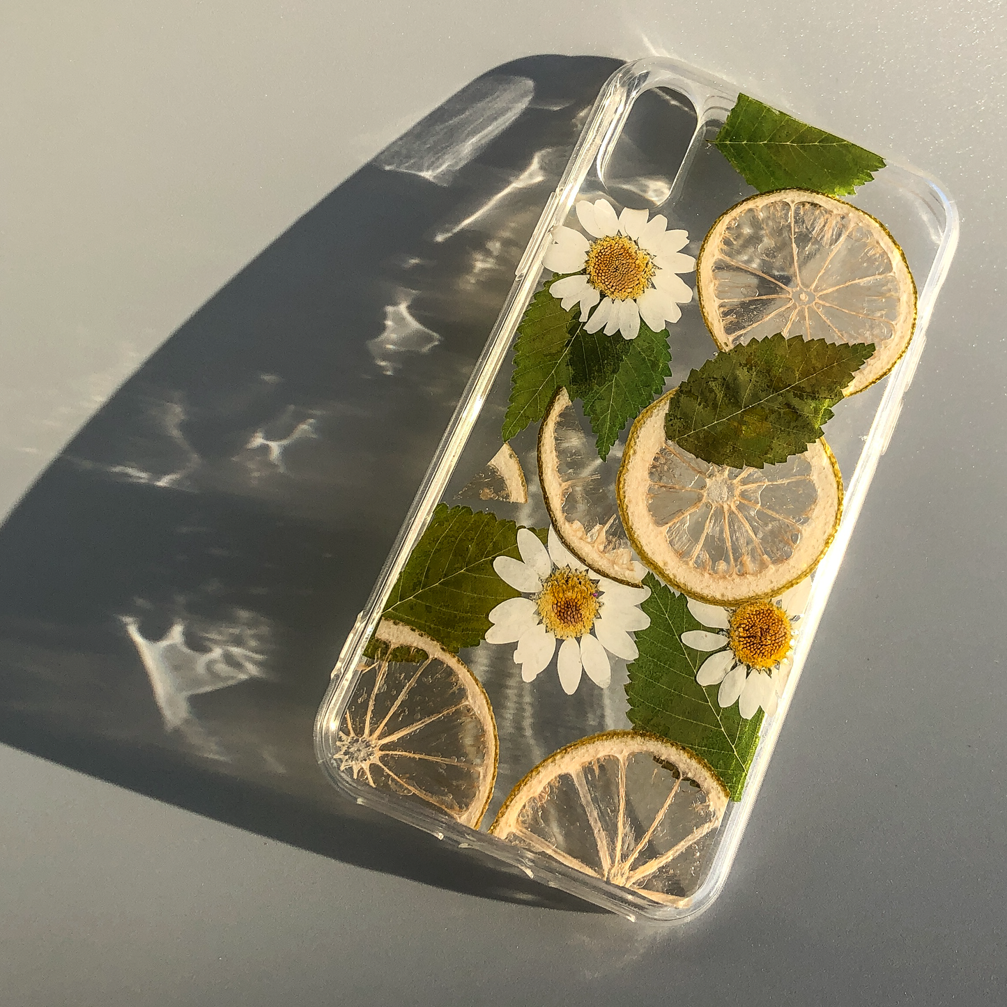 Pressed Lime Phone Case (iPhone X/XS)  by Veronique