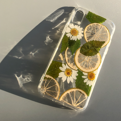 Pressed Lime Phone Case (iPhone X/XS)  by Veronique