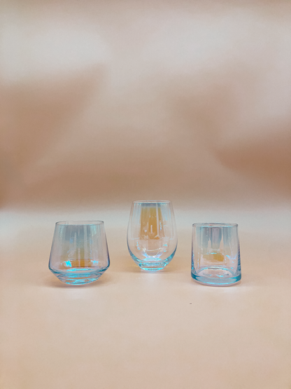 Holographic Rocks Glass by PROSE Tabletop